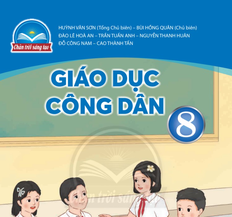 SÁCH GIÁO KHOA GDCD 8 CHÂN TRỜI SÁNG TẠO PDF Miễn phí